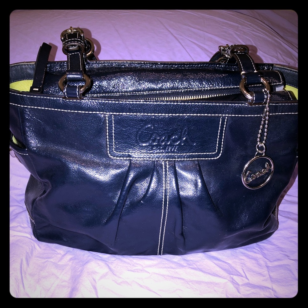 Coach leather purse/tote bag